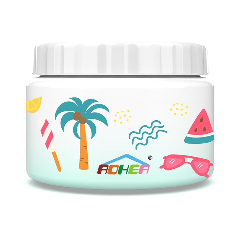 Cupa de supă izolată din oțel inoxidabil pentru copii — rotundă, menține caldura, cutie de prânz etanșă, capacitate sub 300 ml