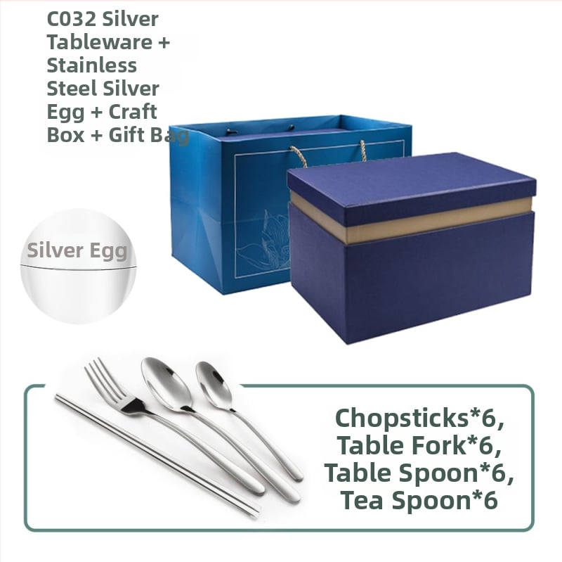 Ανοξείδωτο ατσάλι, 24 τεμάχια σετ μαχαιροπήρουνα δυτικού τύπου - χειροποίητο, με δυνατότητα εξατομίκευσης, υψηλής ποιότητας ρετρό στυλ