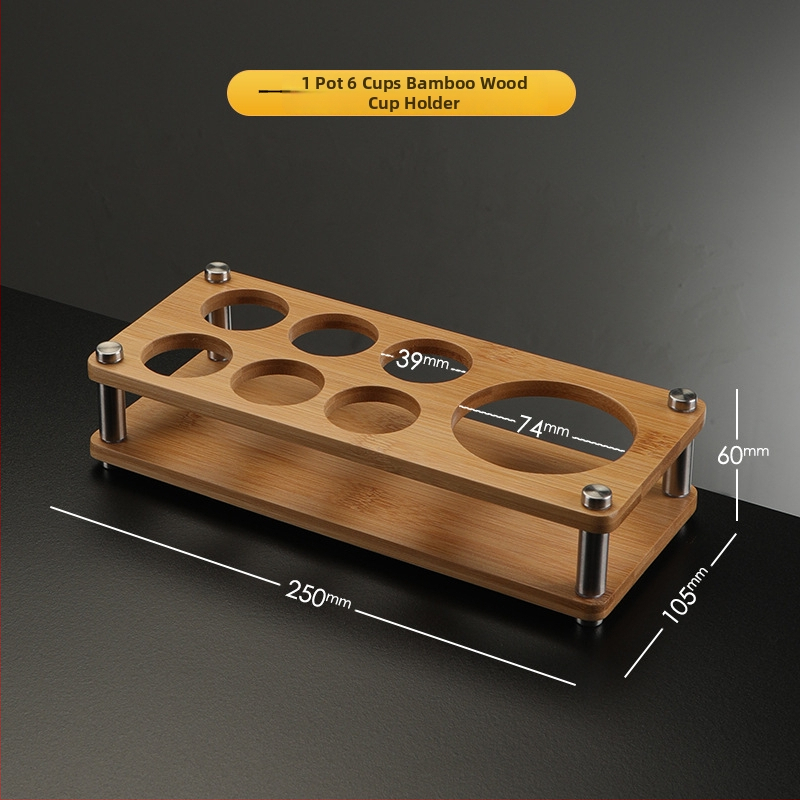 Držiak na poháre — drevený stojanový regál na poháre, ľahký luxusný retro štýl, model Deer Cup Holder, uvedenie v lete 2025.