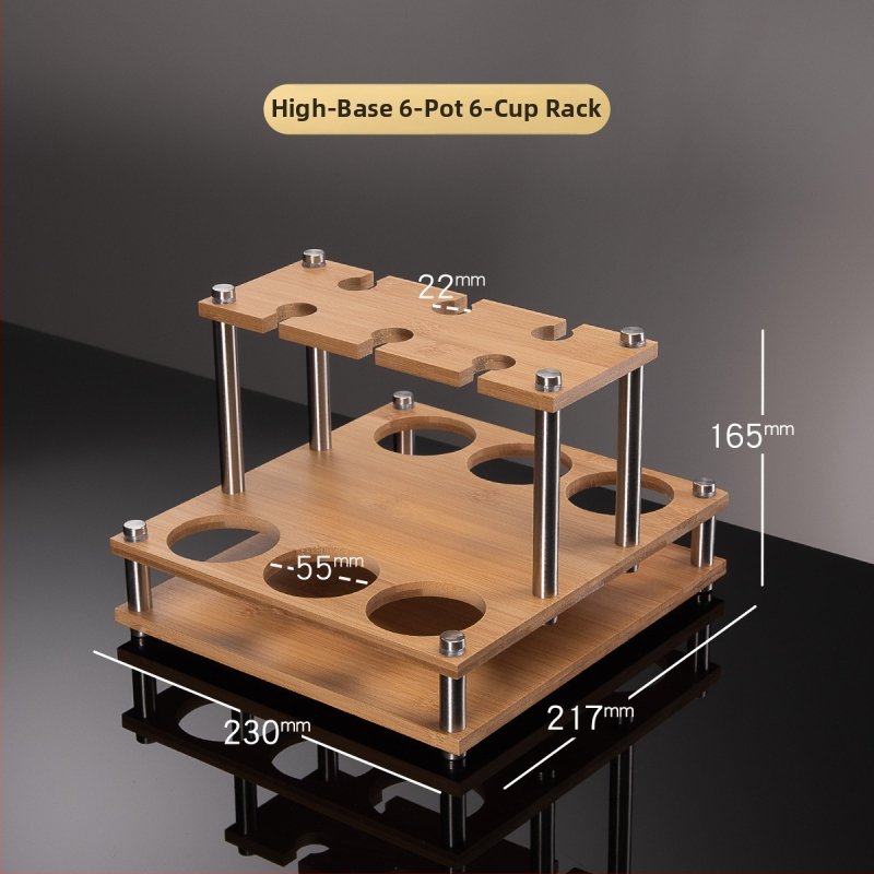 Držiak na poháre — drevený stojanový regál na poháre, ľahký luxusný retro štýl, model Deer Cup Holder, uvedenie v lete 2025.