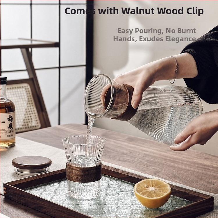 Gnas Bohemia стил стъклен комплект чаши за вода — термоустойчиво стъкло, марка Gnas (CRISTALGLASS), домакински чаши за пиене