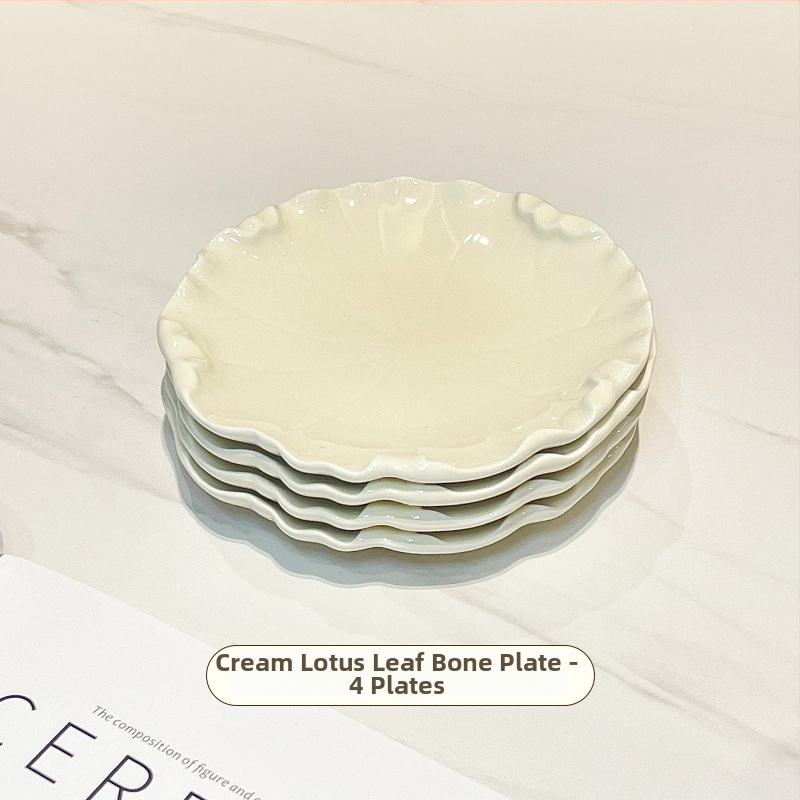 Porcelán falatkás tál, skandináv stílus, szabálytalan forma, egyszerű mintázat