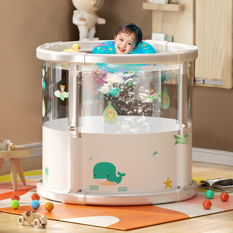 Сгъваема ваничка за къпане на бебета — тарпаулин, стил: сгъваема; предназначение: къпане на бебета; марка: Cotton face; код Oc82