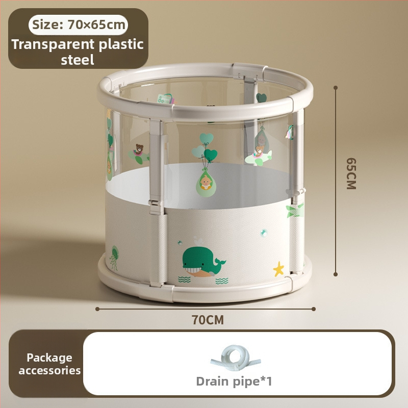 Сгъваема ваничка за къпане на бебета — тарпаулин, стил: сгъваема; предназначение: къпане на бебета; марка: Cotton face; код Oc82
