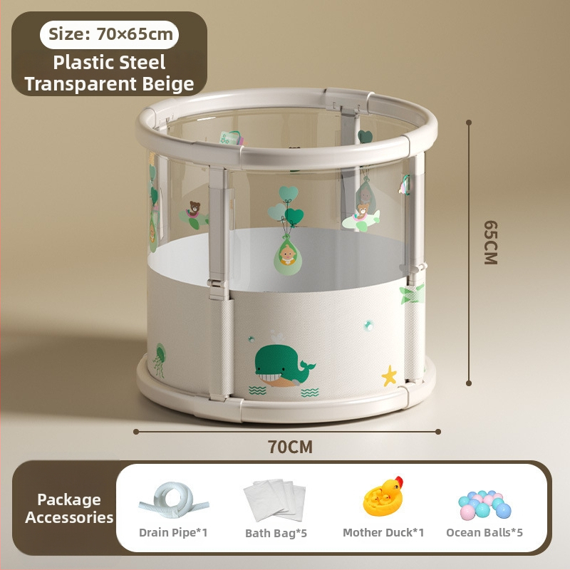Сгъваема ваничка за къпане на бебета — тарпаулин, стил: сгъваема; предназначение: къпане на бебета; марка: Cotton face; код Oc82