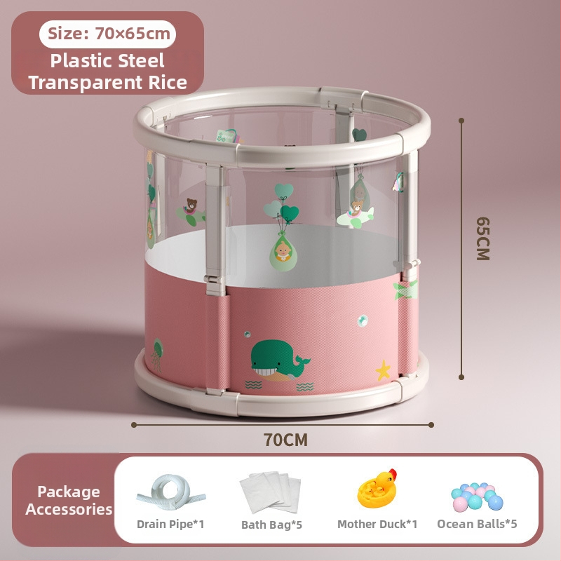 Сгъваема ваничка за къпане на бебета — тарпаулин, стил: сгъваема; предназначение: къпане на бебета; марка: Cotton face; код Oc82