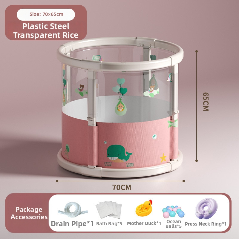 Сгъваема ваничка за къпане на бебета — тарпаулин, стил: сгъваема; предназначение: къпане на бебета; марка: Cotton face; код Oc82