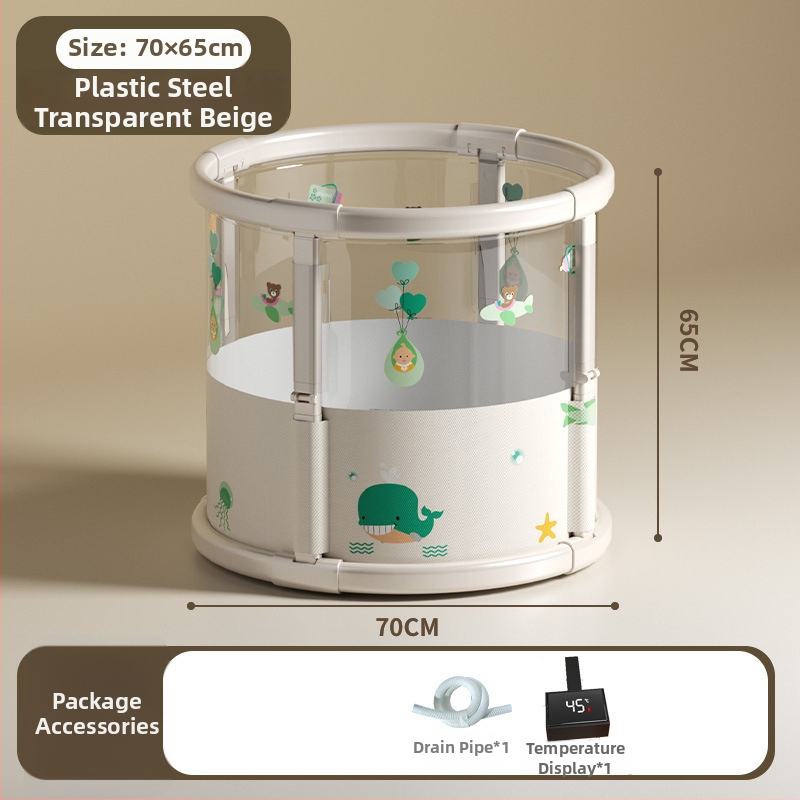 Сгъваема ваничка за къпане на бебета — тарпаулин, стил: сгъваема; предназначение: къпане на бебета; марка: Cotton face; код Oc82