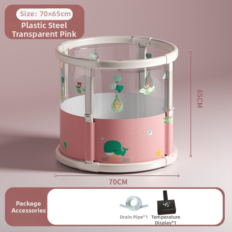 Сгъваема ваничка за къпане на бебета — тарпаулин, стил: сгъваема; предназначение: къпане на бебета; марка: Cotton face; код Oc82