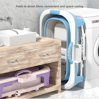 Sklopiva kanta za kupanje, plastična, za odrasle