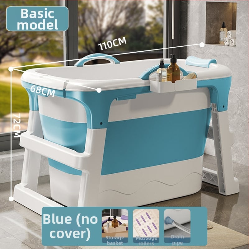 Sklopiva kanta za kupanje, plastična, za odrasle