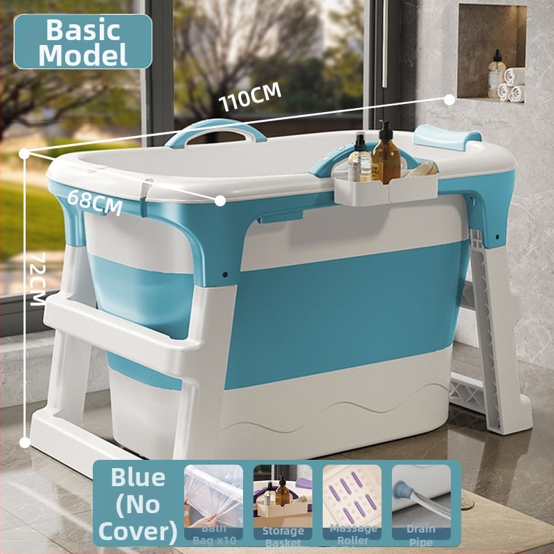 Sklopiva kanta za kupanje, plastična, za odrasle