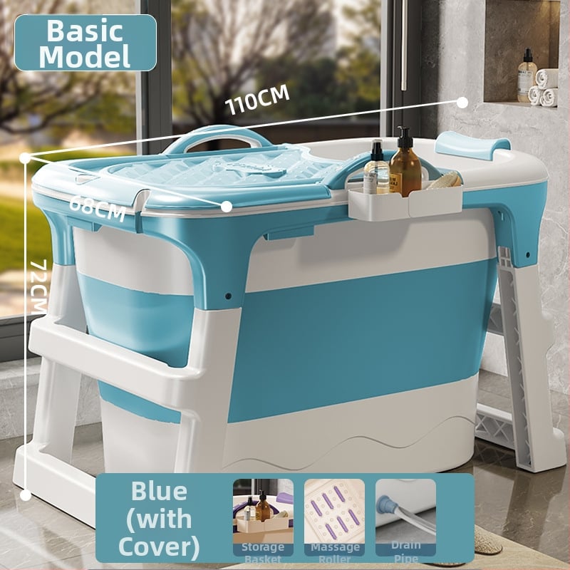 Sklopiva kanta za kupanje, plastična, za odrasle