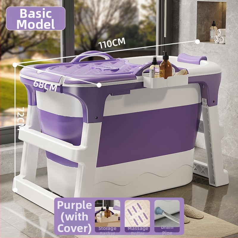 Sklopiva kanta za kupanje, plastična, za odrasle