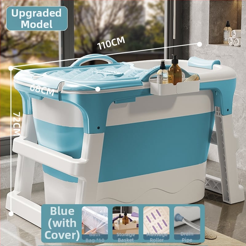 Sklopiva kanta za kupanje, plastična, za odrasle