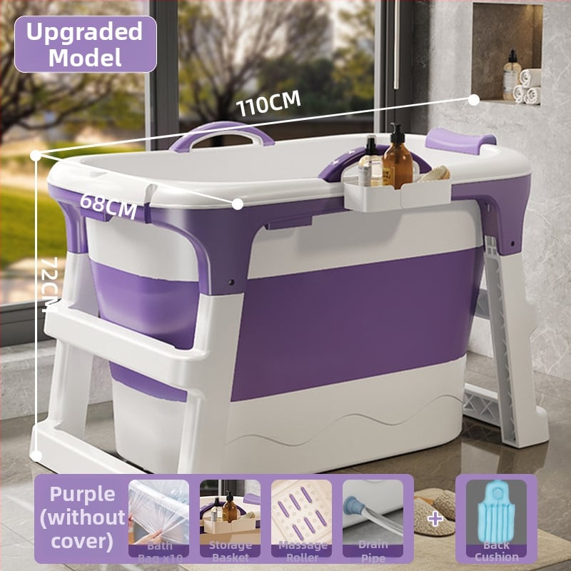 Sklopiva kanta za kupanje, plastična, za odrasle