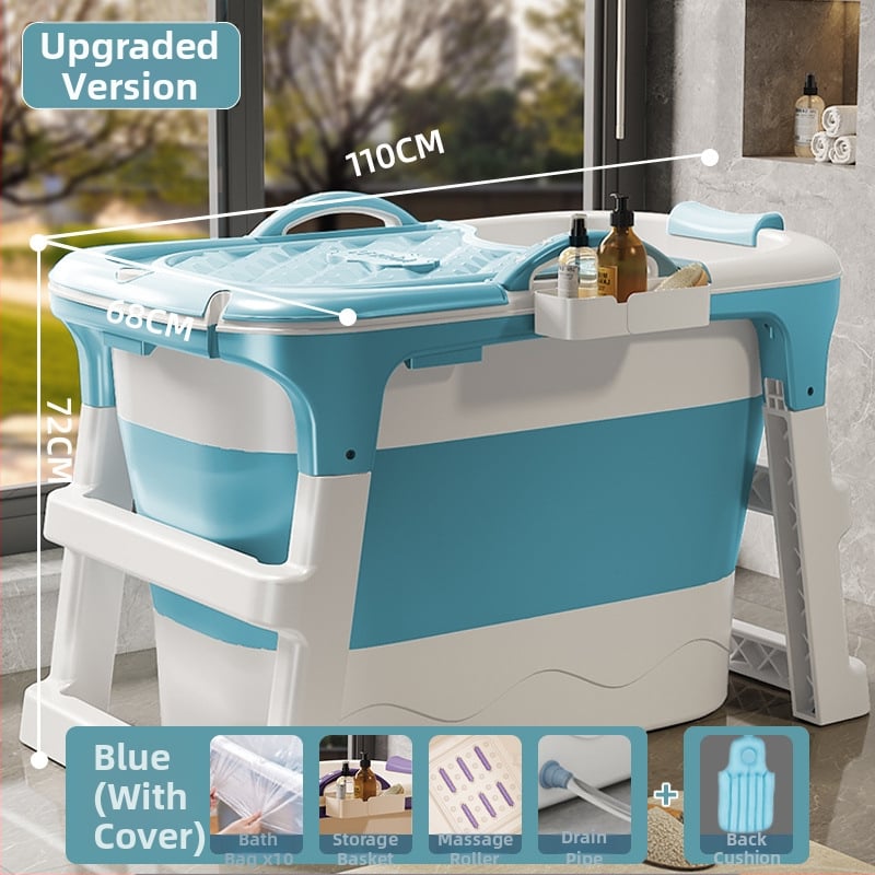 Sklopiva kanta za kupanje, plastična, za odrasle