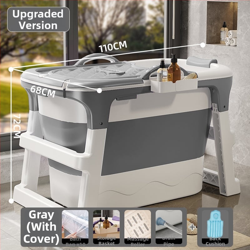 Sklopiva kanta za kupanje, plastična, za odrasle