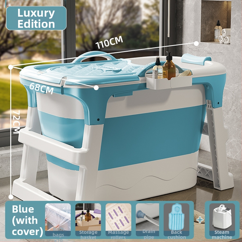 Sklopiva kanta za kupanje, plastična, za odrasle