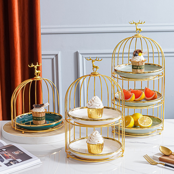 Πορσελάνινη πολυεπίπεδη βάση φρούτων – σκανδιναβικό ελαφρύ πολυτελές ύφος, μάρκα Aili ceramics, λανσάρισμα άνοιξη 2025