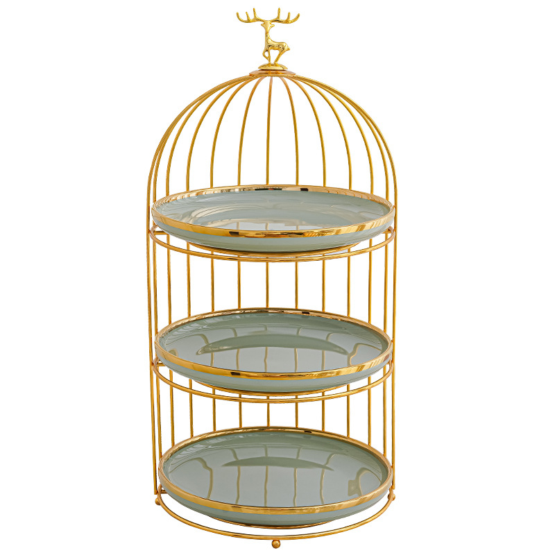 Πορσελάνινη πολυεπίπεδη βάση φρούτων – σκανδιναβικό ελαφρύ πολυτελές ύφος, μάρκα Aili ceramics, λανσάρισμα άνοιξη 2025