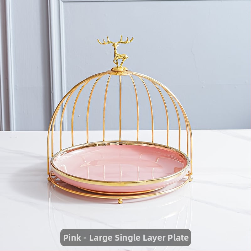 Πορσελάνινη πολυεπίπεδη βάση φρούτων – σκανδιναβικό ελαφρύ πολυτελές ύφος, μάρκα Aili ceramics, λανσάρισμα άνοιξη 2025