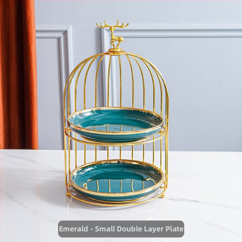 Πορσελάνινη πολυεπίπεδη βάση φρούτων – σκανδιναβικό ελαφρύ πολυτελές ύφος, μάρκα Aili ceramics, λανσάρισμα άνοιξη 2025