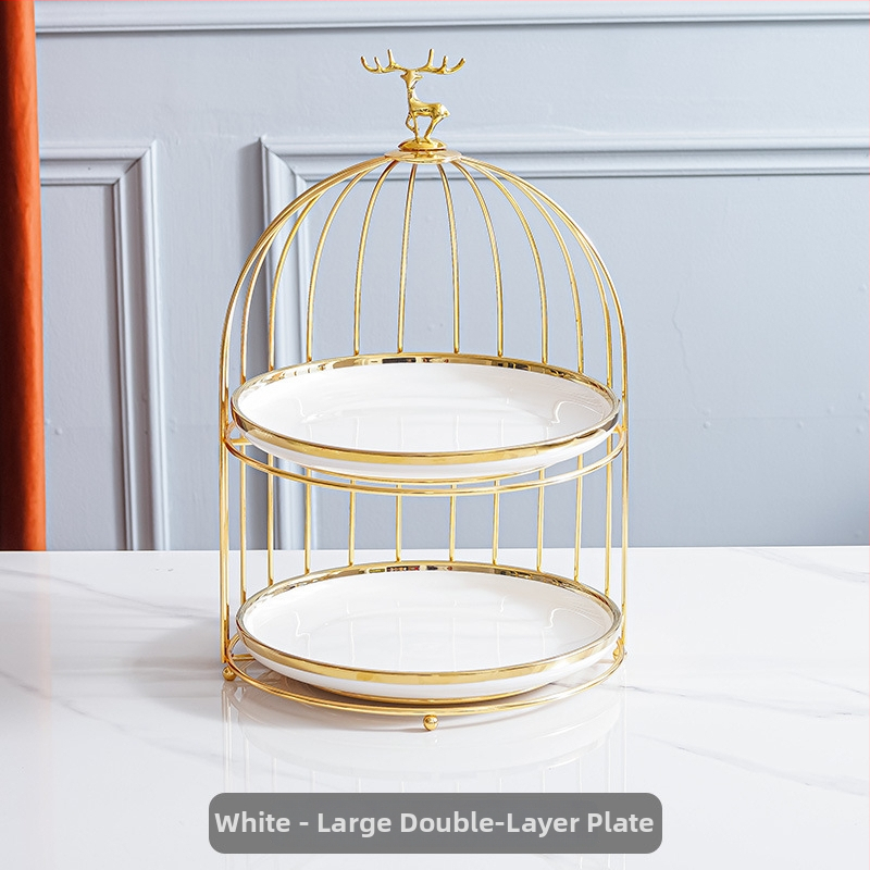 Πορσελάνινη πολυεπίπεδη βάση φρούτων – σκανδιναβικό ελαφρύ πολυτελές ύφος, μάρκα Aili ceramics, λανσάρισμα άνοιξη 2025