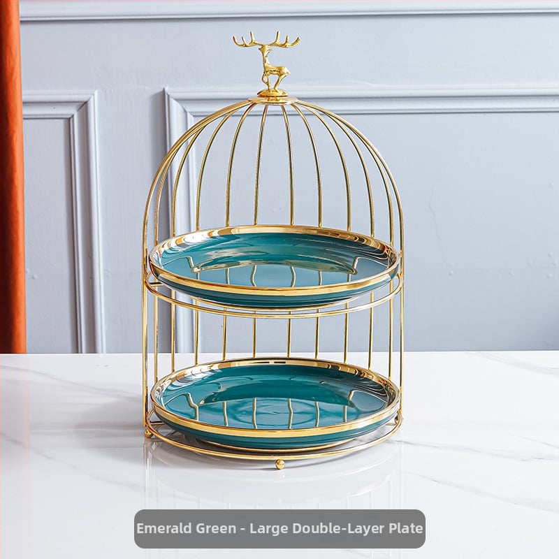 Πορσελάνινη πολυεπίπεδη βάση φρούτων – σκανδιναβικό ελαφρύ πολυτελές ύφος, μάρκα Aili ceramics, λανσάρισμα άνοιξη 2025