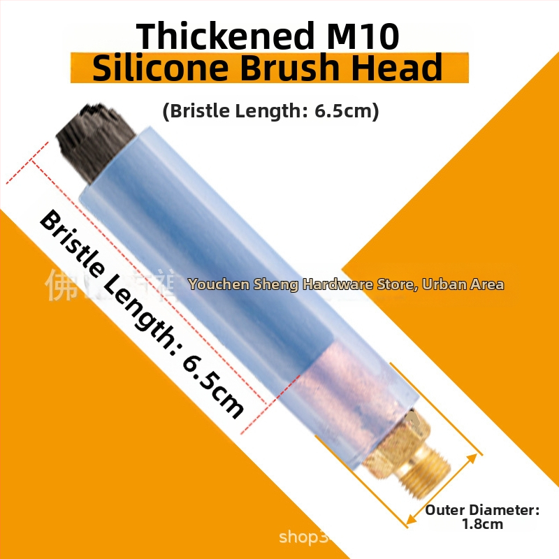 Глава за четка за почистване на заваръчни шевове, неръждаема стомана, съвместимост с M6/M8/M10