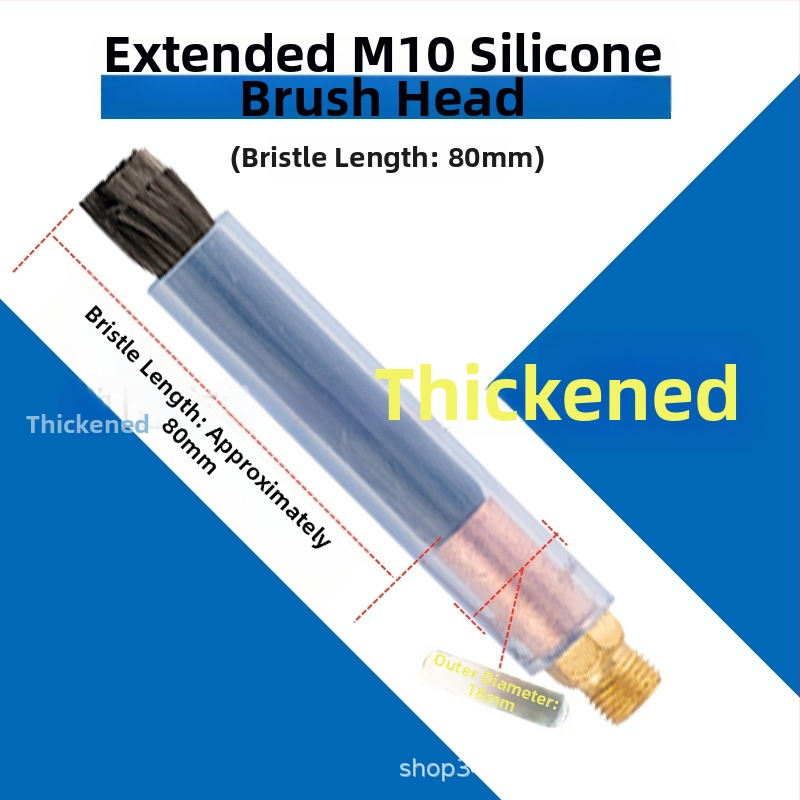 Глава за четка за почистване на заваръчни шевове, неръждаема стомана, съвместимост с M6/M8/M10