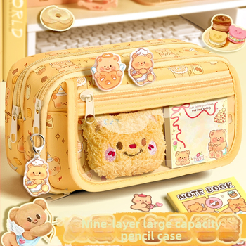 Tweed platnena pernica, ženski, ležerni stil, set kancelarijskih potrepština