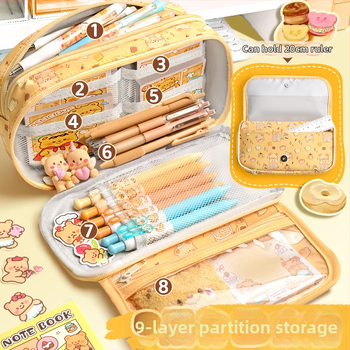 Tweed platnena pernica, ženski, ležerni stil, set kancelarijskih potrepština