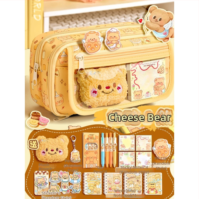 Tweed platnena pernica, ženski, ležerni stil, set kancelarijskih potrepština