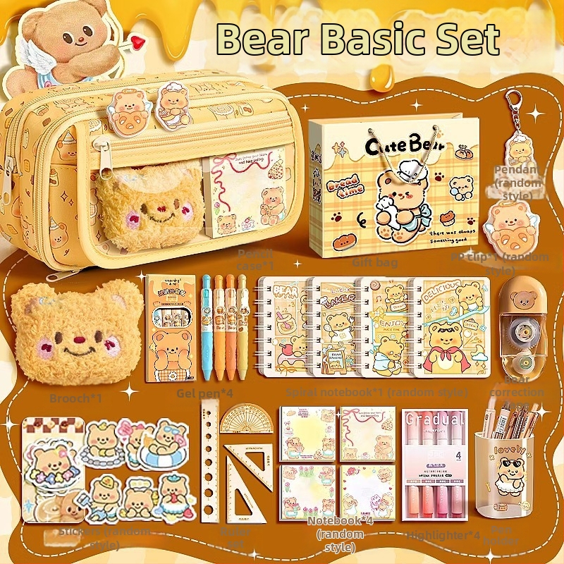 Tweed platnena pernica, ženski, ležerni stil, set kancelarijskih potrepština