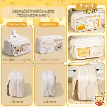 Pernica Cocoa lemon, platneni materijal, univerzalna namjena, korejska verzija stila