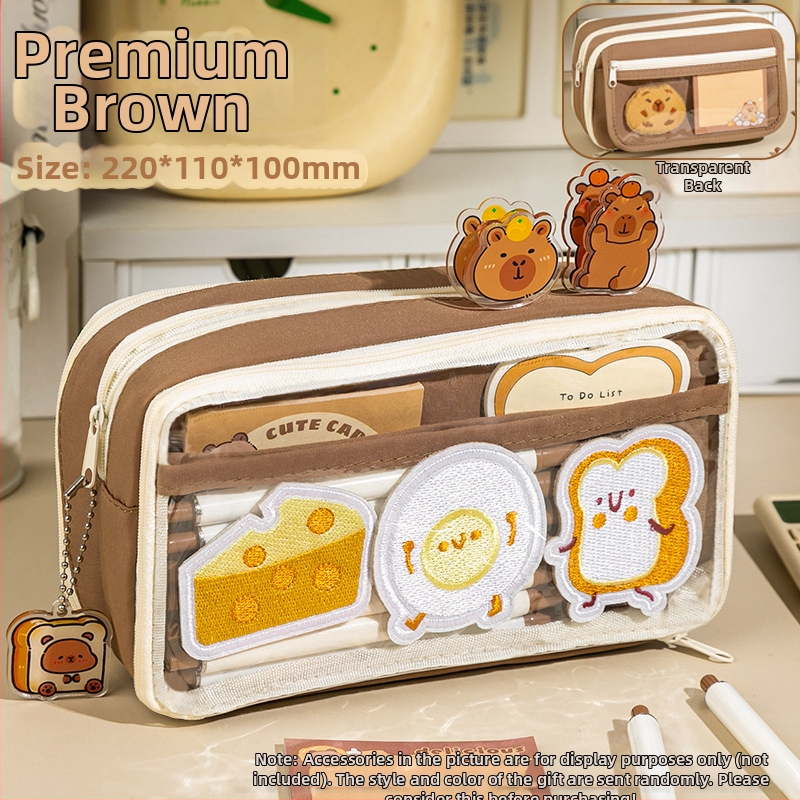 Pernica Cocoa lemon, platneni materijal, univerzalna namjena, korejska verzija stila