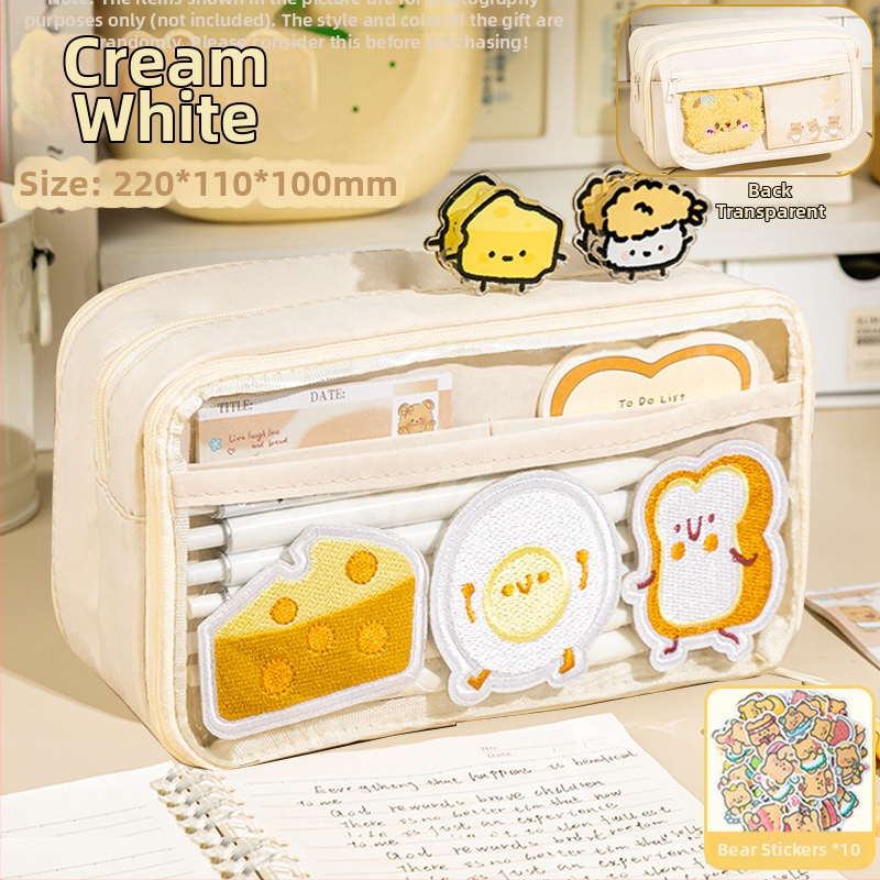 Pernica Cocoa lemon, platneni materijal, univerzalna namjena, korejska verzija stila