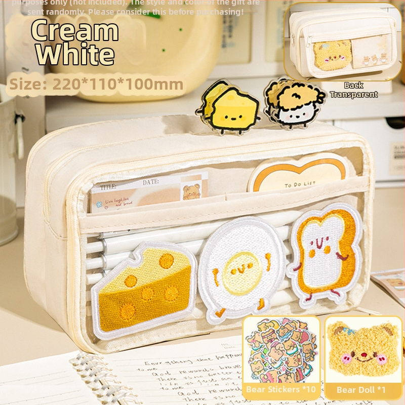 Pernica Cocoa lemon, platneni materijal, univerzalna namjena, korejska verzija stila