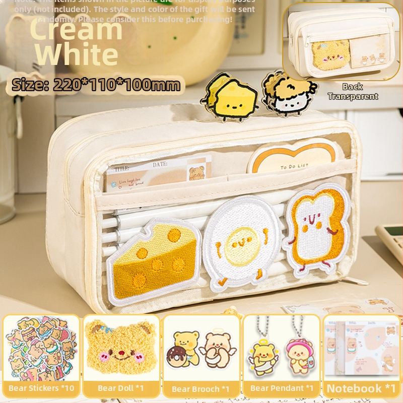 Pernica Cocoa lemon, platneni materijal, univerzalna namjena, korejska verzija stila