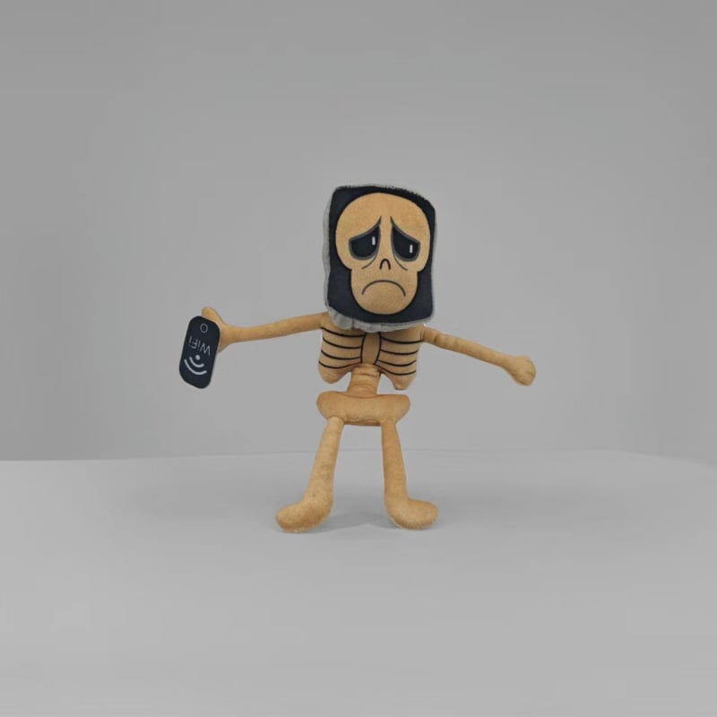 Λούτρινη κούκλα, unisex, κοντό βελούδινο γούνινο ύφασμα, πλήρωση PP βαμβάκι, προσαρμοσμένα δείγματα