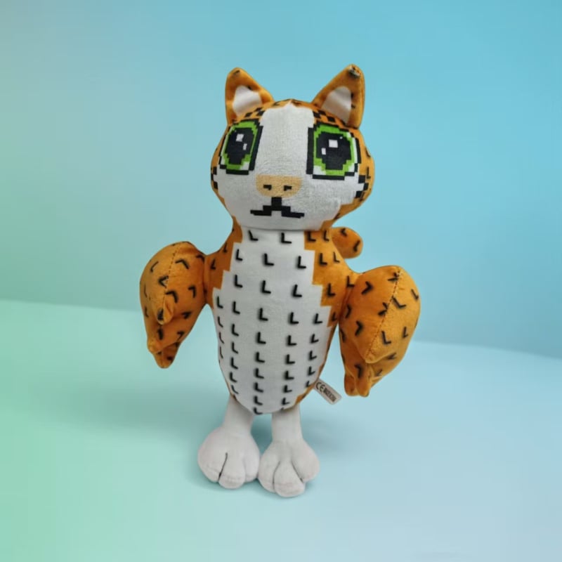 Λούτρινη κούκλα, unisex, κοντό βελούδινο γούνινο ύφασμα, πλήρωση PP βαμβάκι, προσαρμοσμένα δείγματα