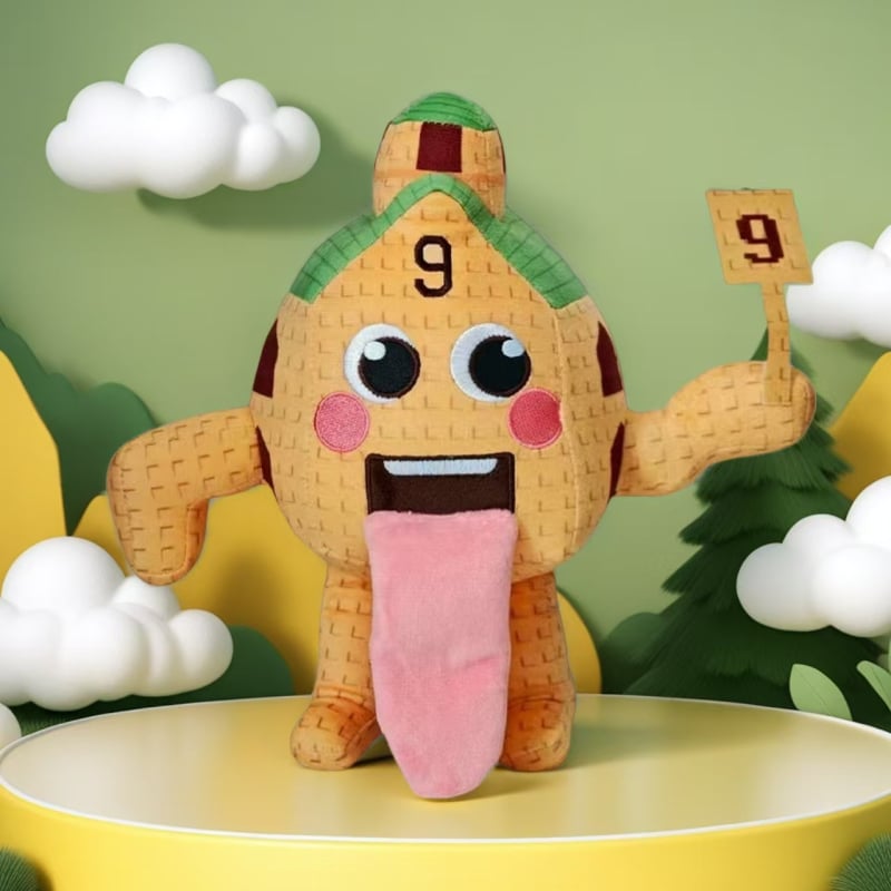 Λούτρινη κούκλα, unisex, κοντό βελούδινο γούνινο ύφασμα, πλήρωση PP βαμβάκι, προσαρμοσμένα δείγματα