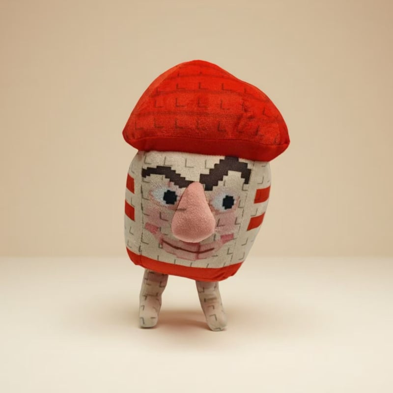 Λούτρινη κούκλα, unisex, κοντό βελούδινο γούνινο ύφασμα, πλήρωση PP βαμβάκι, προσαρμοσμένα δείγματα