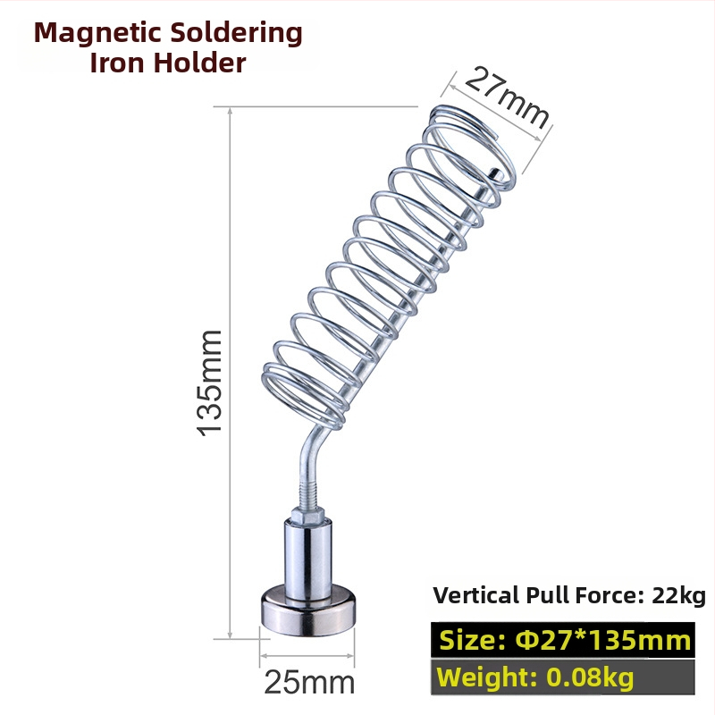 Професионална сваръчна станция със стойка за паялник, лупа, LED светлина, вентилатор за отвеждане на дима и магнитен ремонтен комплект