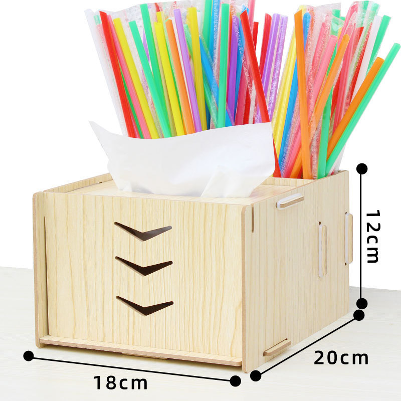 Fából készült pohártartó | Asztali rendező poharakhoz | Új kínai stílus | 2015 téli kiadás