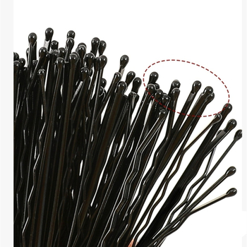 Set kopči za kosu od legure Little Zhijia, unisex minimalistički stil, završna obrada uljnim kapanjem, tip kopče: riječ kopča