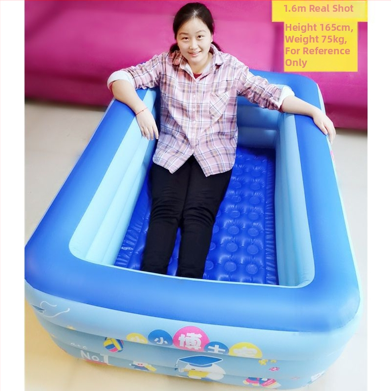Надуваема вана, сгъваема, пластмасова, за деца, домашна употреба — Unique