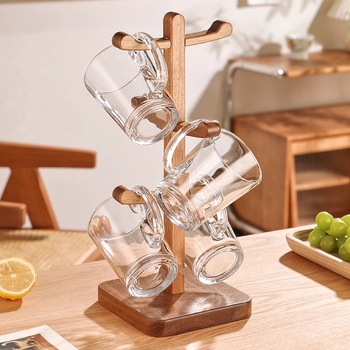 Rozsdamentes acél pohártartó - pohár tároló állvány, Új kínai stílus, 08888