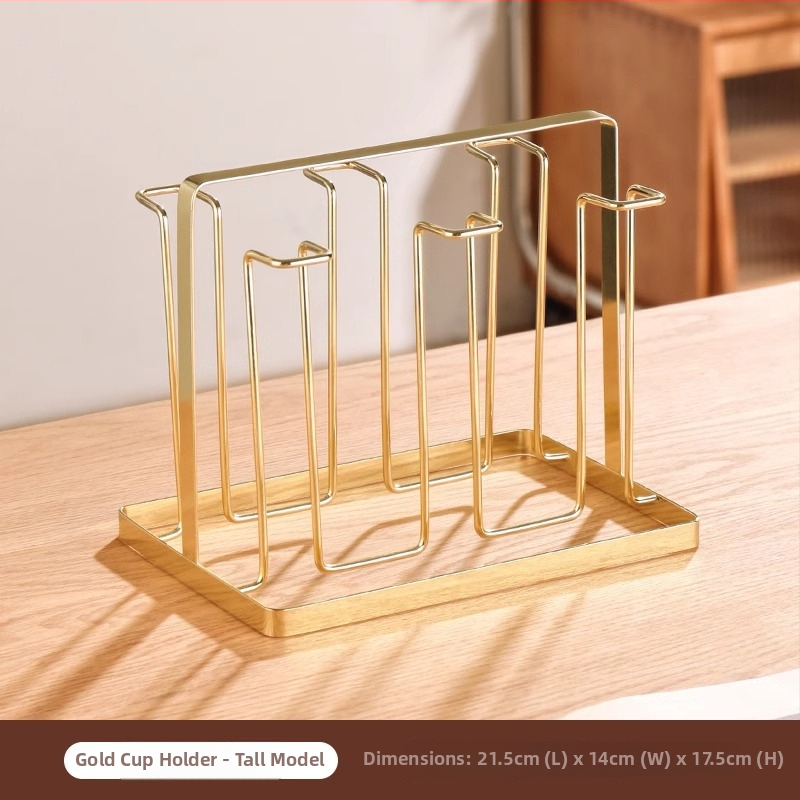 Rozsdamentes acél pohártartó - pohár tároló állvány, Új kínai stílus, 08888